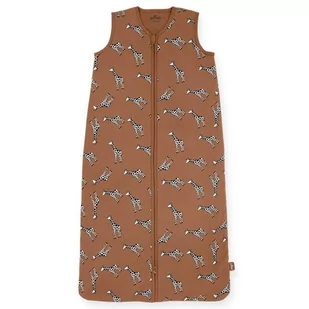 Jollein - Śpiworek niemowlęcy letni Summer GIRAFFE Caramel 70 cm - Śpiworki dla dzieci - miniaturka - grafika 1