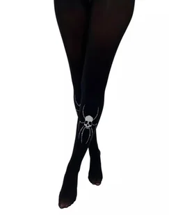 rajstopy SPIDER SKELETON czarne - Rajstopy - miniaturka - grafika 1