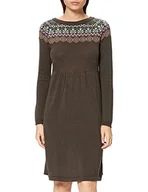 Sukienki ciążowe - Esprit Maternity Sukienka damska z dzianiny Ls, Kawa - 200, 34 - miniaturka - grafika 1