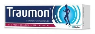 Traumon 100 mg/g żel 100 g - Stawy, mięśnie, kości - miniaturka - grafika 1