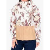 Odzież trekkingowa damska - Kurtka przeciwdeszczowa damska Columbia Hikebound Printed Jacket - miniaturka - grafika 1