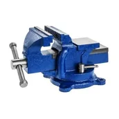 Imadła i ściski - Dedra Imadło ślusarskie obrotowe 140 x 150 mm - miniaturka - grafika 1