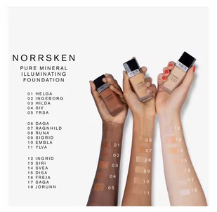 Idun Minerals Idun Minerals Freja Liquid foundation norrsken Podkład 30ml - Podkłady do twarzy - miniaturka - grafika 3