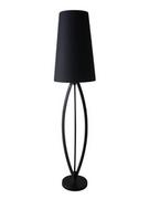 Lampy stojące - Zuma Line Lampa podłogowa LORITA TS-110314F-BK - Lampa podłogowa LORITA TS-11031 - miniaturka - grafika 1