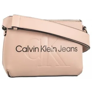 Torebka Listonoszka Sculpted Camera Pouch21 Mono Pale Conch K60K610681 TFT (CK322-c) Calvin Klein - Torebki damskie - miniaturka - grafika 1