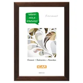 Ramki na zdjęcia - Ramka drewniana PINIA 4 PAK 13 x 18 cm brązowy - miniaturka - grafika 1