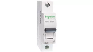Schneider Electric Wyłącznik nadprądowy K60N 1P 20A B A9K01120 - Bezpieczniki elektryczne - miniaturka - grafika 1