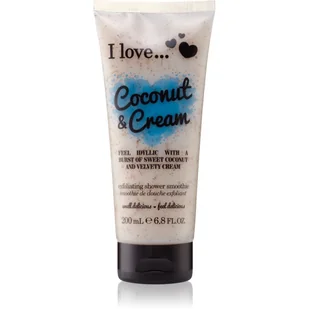 I love Coconut & Cream peeling pod prysznic 200 ml - Peelingi do ciała - miniaturka - grafika 1
