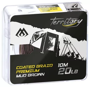Mikado Plecionka W Otulinie Premium 20lb Mud Brown - Żyłki wędkarskie - miniaturka - grafika 1