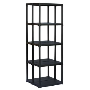 ARTPLAST Regał plastikowy TEMPO, 1760x600x585 mm, 5 półek T60/10 PLUS - Szafy i regały magazynowe - miniaturka - grafika 1