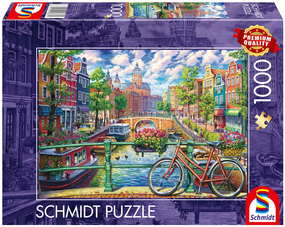 Schmidt, Puzzle PQ Kanał Amsterdamski, 1000 el.
