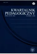 Czasopisma - kwartalnik pedagogiczny 2022/1 (263) - miniaturka - grafika 1