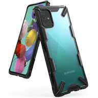 Etui i futerały do telefonów - Ringke Etui Fusion X do Samsung Galaxy A51 Czarny - miniaturka - grafika 1
