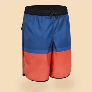 Spodenki surfingowe dla dzieci Olaian 500 Ocean Lines - Kąpielówki dla chłopców - miniaturka - grafika 1