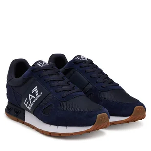 Sneakersy EA7 Emporio Armani X8X151 XK354 U456 Niebieski - Sneakersy męskie - miniaturka - grafika 1