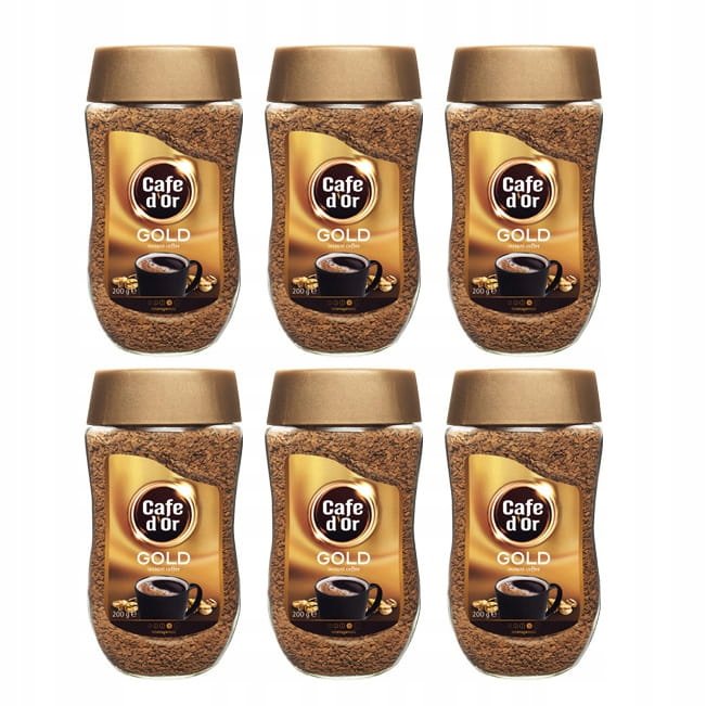 Kawa rozpuszczalna Cafe d'Or Gold 6x200 g