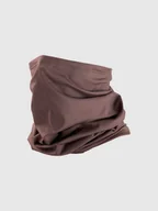 Apaszki i szaliki męskie - 4F Bandana uniseks - brązowa Uniwersalny - miniaturka - grafika 1