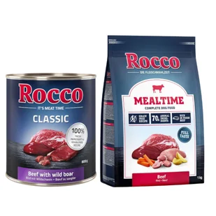 Rocco Megapakiet Classic, 24 x 800 g - NOWOŚĆ! Wołowina i mięso z dzika - Mokra karma dla psów - miniaturka - grafika 3