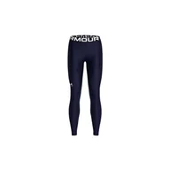 Legginsy - Legginsy sportowe wygodne UA damskie Under Armour 1383559-410 - miniaturka - grafika 1
