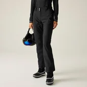 Spodnie narciarskie - Dare 2b Spodnie narciarskie damskie z membraną z szelkami Diminish Czarny, Rozmiar: 42 Krótkie - miniaturka - grafika 1