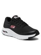 Sneakersy damskie - SKECHERS Sneakersy Arch Fit 232040/BKRD Czarny - miniaturka - grafika 1