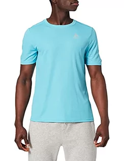 Koszulki męskie - Odlo Odlo T-shirt męski S/S Crew Neck F-dry niebieski niebieski (Horizon Blue) M 550822 - grafika 1