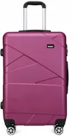 Walizki - Kono fioletowa średnia twarda walizka 65 * 42 * 26 cm 61L, 4 kółka - miniaturka - grafika 1
