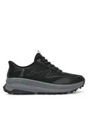 Buty trekkingowe męskie - Skechers Trekkingi Switch Back-Mist 237685/BKMT Czarny - miniaturka - grafika 1