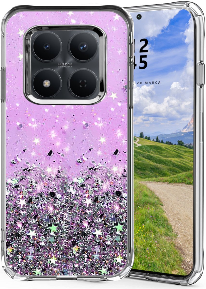 Etui do Xiaomi Redmi Note 15 4G GLITTER SHINE CASE KOLOROWY BROKAT