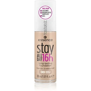 Essence Stay All Day 16h Podkład 30 Soft Sand ESS930821 - Podkłady do twarzy - miniaturka - grafika 1