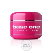 Silcare Base One Thick Clear bezbarwny żel budujący do paznokci 30g