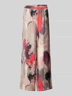 Spodnie damskie - Spodnie z wysokim stanem i efektem marszczenia model ‘KAMINA’ - miniaturka - grafika 1