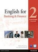 Muzyka alternatywna - PEARSON English for banking and finance 2 vocational english course book with CD-ROM Rosenberg Marjorie - miniaturka - grafika 1
