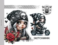 Szkolne artykuły papiernicze - Szkicownik 200x143 24 stron 100g/m2 Gnomy - miniaturka - grafika 1