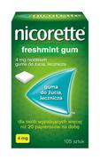Suplementy diety - McNeil Nicorette Freshmint 4mg 105 szt. - miniaturka - grafika 1
