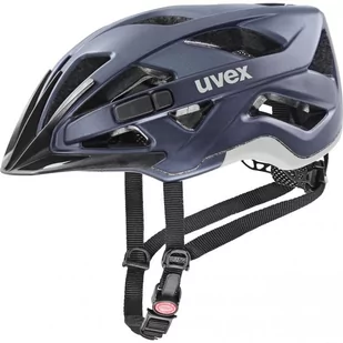 UVEX Active CC Kask rowerowy, niebieski 52-57cm 2022 Kaski miejskie i trekkingowe - Kaski rowerowe - miniaturka - grafika 1