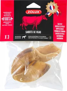 ZOLUX Kopyta cielęce x 3, 90 g - Przysmaki dla psów - miniaturka - grafika 2