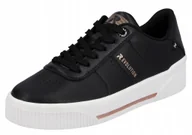 Sneakersy damskie - Rieker Revolution W0702-00 37 trampki sneakersy półbuty tenisówki Soft - miniaturka - grafika 1