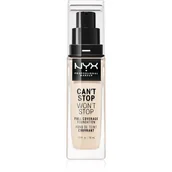 Podkłady do twarzy - NYX Professional Makeup Cant Stop Wont Stop Foundation 01 Pale - miniaturka - grafika 1