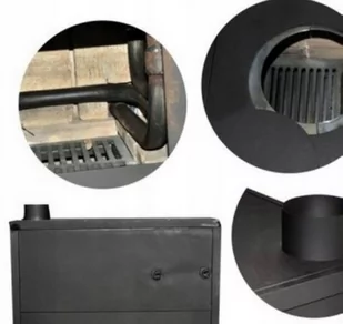 Piec kuchenka kuchnia westfalka z płaszczem wodnym i piekarnikiem 10/12 kW (średnica wylotu spalin: prawy 130 mm) - spełnia anty-smogowy EkoProjekt 04482075 - Kuchnie węglowe - miniaturka - grafika 3