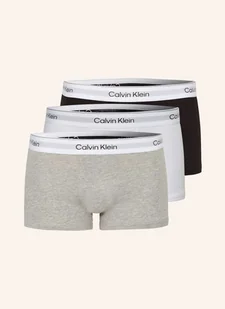 Calvin Klein Bokserki Icon Cotton Stretch Low Rise, 3 Szt. grau - Majtki damskie - miniaturka - grafika 1