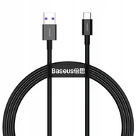 Kable USB - Kabel przewód Superior do Huawei USB - USB-C 11V / 6A SuperCharge 1m - czar - miniaturka - grafika 1