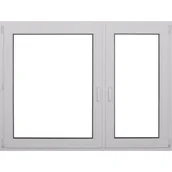 Okna - Okno PCV 2-szybowe fasadowe O18 Białe 1465x1135 mm otwierane do wewnątrz prawe - miniaturka - grafika 1