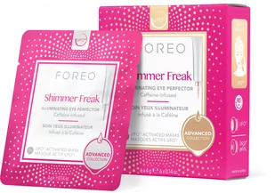 FOREO FOREO UFO Shimmer Freak maseczka rozjaśniająca przeciw obrzękom i cieniom 6 x 4 g - Maseczki do twarzy - miniaturka - grafika 1