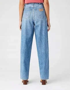 WRANGLER BARREL BLUE EARTH W2H7SF421 27/34 - Spodnie damskie - miniaturka - grafika 1