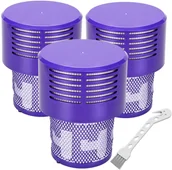 Filtry do odkurzaczy - INF Filtr końcowy do odkurzacza Dyson V10 w zestawie 3 szt - miniaturka - grafika 1