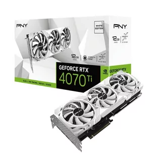 PNY GeForce RTX 4070 Ti 12GB LED Verto biała - Karty graficzne - miniaturka - grafika 1