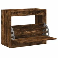 Szafki na buty - vidaXL Szafka na buty dąb wędzony 80x42x69 cm materiał drewnopochodny - miniaturka - grafika 1