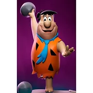 Figurki dla dzieci - Iron Studios-Fred Flintstone-Figurka W Skali 1/10 Flinstones - miniaturka - grafika 1