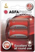 Baterie i akcesoria - AgfaFoto baterie cynkowe C R14 1,5V 2szt - miniaturka - grafika 1